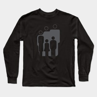 Family & Friends (Gray) Long Sleeve T-Shirt